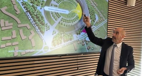 Ezio Belleri presenta il nuovo ospedale