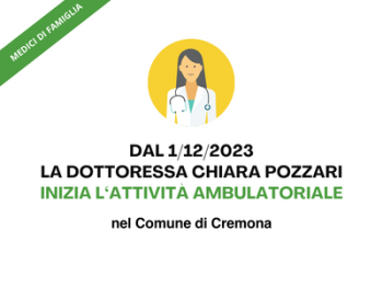 AVVISO INIZIO ATTIVITA' DOTT.SSA POZZARI