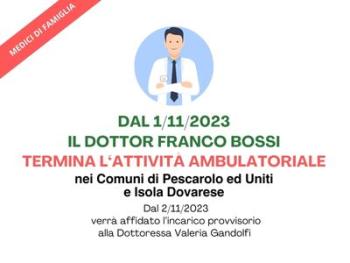 AVVISO TERMINE ATTIVITA' DOTT. CARRAI