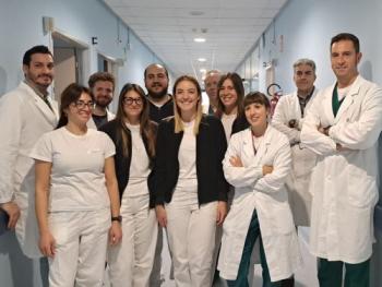 equipe del reparto di urologia dell'ospedale di cremona
