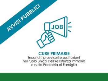 Avvisi pubblici cure primarie