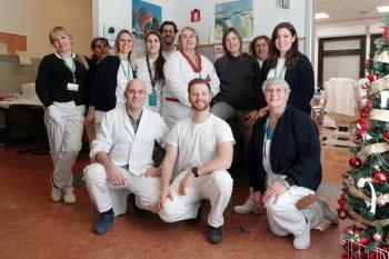Laboratorio analisi dell'Ospedale Oglio Po