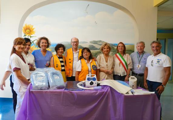 Donazione patologia nenonatale Lions club torrazzo