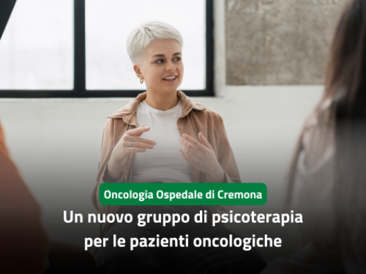 gruppo di psicoterapia per pazienti oncologiche