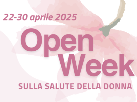 Open Week Salute Donna 2025